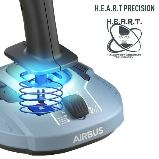 Thrustmaster TCA Sidestick Airbus Edition, joystick (blue-grey/black) (2960844)