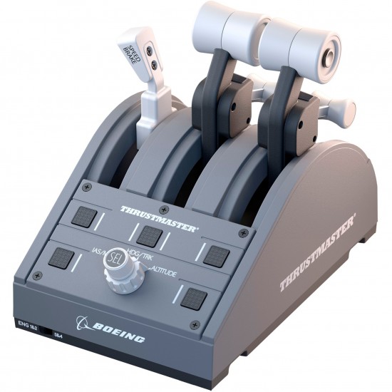 Thrustmaster TCA Quadrant Boeing Edition, thrust levers (Gray) (4060219)