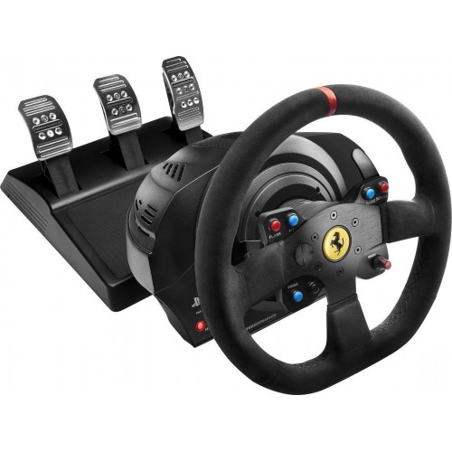 Thrustmaster T300 Ferrari Integral Racing Wheel, steering wheel (black, Alcantara edition) (4160652)