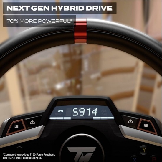 Thrustmaster T248 steering wheel (black-silver, Xbox Series X, Xbox One, PC) (4460182)