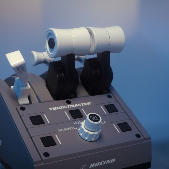 Thrustmaster TCA Yoke Pack Boeing Edition, Set (black/grey) (4460210)