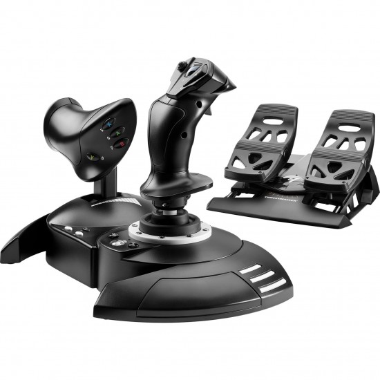 Thrustmaster T.Flight Full Kit X, set (black, TFlight Hotas One  TFlight TFRP Rudder Pedals) (4460211)