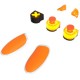 Thrustmaster eSwap X LED Orange Crystal Pack, set (orange) (4460222)