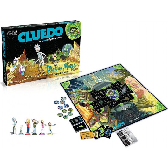 Winning Moves: Cluedo - Rick and Morty Board Game (003210)