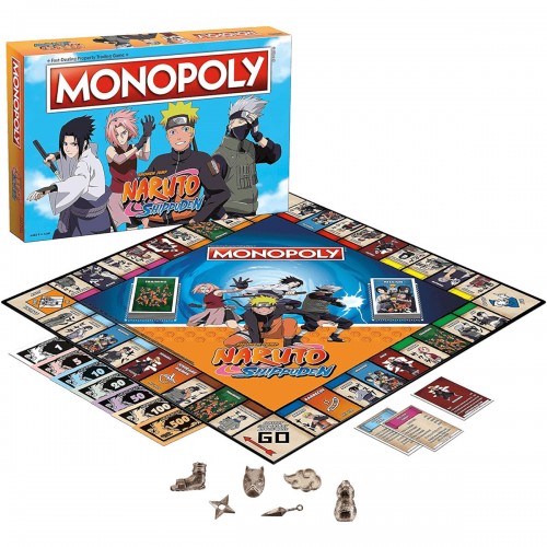Winning Moves: Monopoly Naruto Board Game (WM00167-EN1)