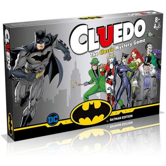Winning Moves: Cluedo - Batman Edition Board Game (WM00839-EN1)