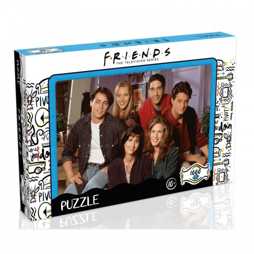 Winning Moves: Puzzle - Friends Apartment (1000pcs) (WM01040-ML1)