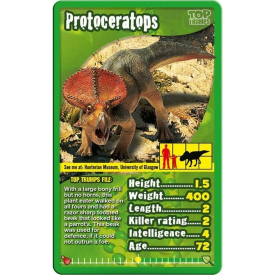 Winning Moves: Top Trumps - Dinosaurs Card Game (WM01572-EN1)