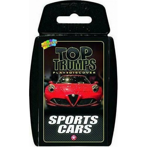 Winning Moves: Top Trumps - Sports Cars Card Game (WM01608-EN1) Winning Moves: Top Trumps - Sports Cars Card Game (WM01608-EN1)