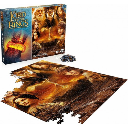 Winning Moves: Puzzle - Lord of the rings Mount Doom (1000pcs) (WM01819-ML1)