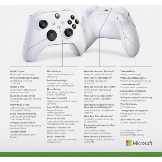 Microsoft Xbox Series X Ασύρματο Χειριστήριο - Robot White