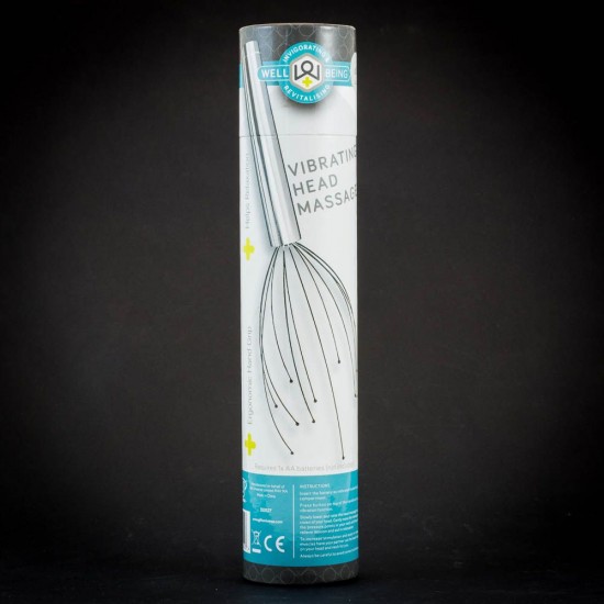 The Source Vibrating Head Massager Συσκευή Μασάζ για το κεφάλι με μεταλλική λαβή(50527)