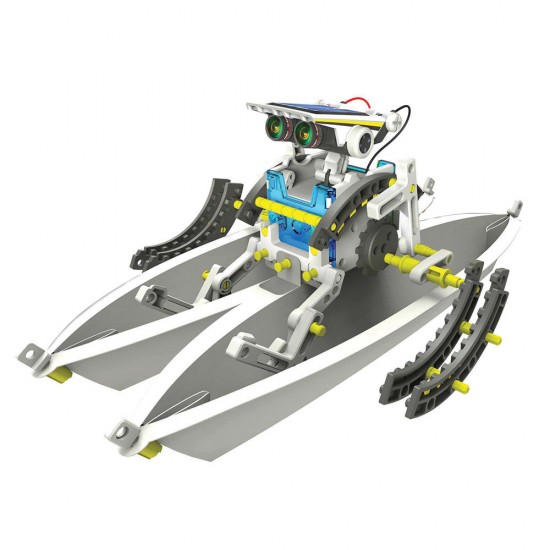 The Source 14 in 1 Solar Robot Kit Κατασκευής Ηλιακού Ρομποτ(51876)