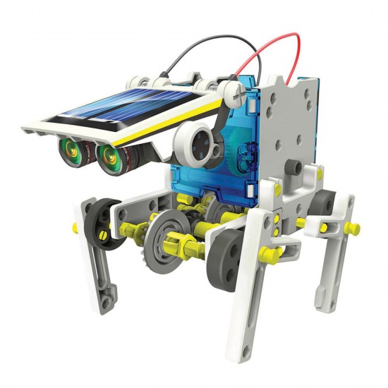The Source 14 in 1 Solar Robot Kit Κατασκευής Ηλιακού Ρομποτ(51876)