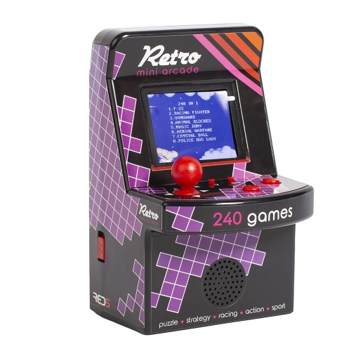 The Source Retro Mini Arcade Machine Λιλιπούτεια παιχνιδομηχανή με 240 retro παιχνίδια(72842)