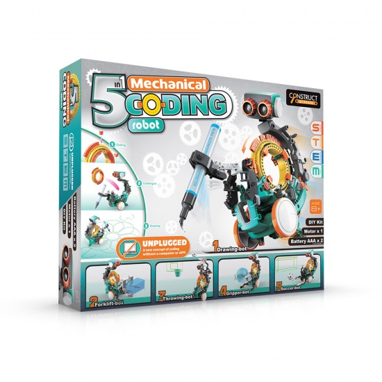 The Source 5 in 1 Mechanical Coding Robot(74095) The Source 5 in 1 Mechanical Coding Robot(74095)