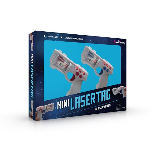 The Source - Winning - Mini Laser Tag Συναρπαστικό φορητό παιχνίδι με φωτισμό και μπρελόκ κλειδιών (80400)