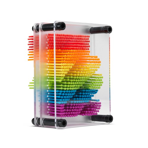 The Source Rainbow Pin Art – Επιτραπέζιο διακοσμητικό 3D Pin Art – Πολύχρωμο(88365)