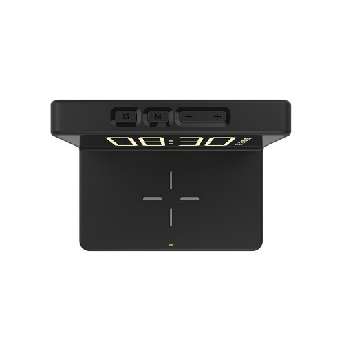 The Source Wireless Phone Charging Alarm Clock Ασύρματος φορτιστής Smartphone Ξυπνητήρι (94114)