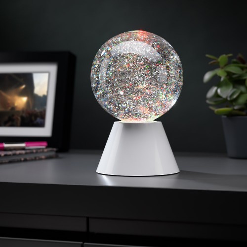 The Source  Spinning Glitter Ball  Περιστρεφόμενη Διακοσμητική Μπάλα Με Glitter (94195)