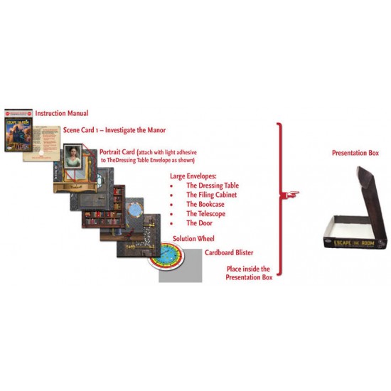 ThinkFun Παιχνίδι Λογικής Escape The Room Mystery At The Stargazers Manor (007351)