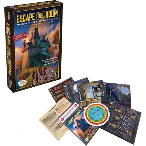 ThinkFun Παιχνίδι Λογικής Escape The Room Mystery At The Stargazers Manor (007351)