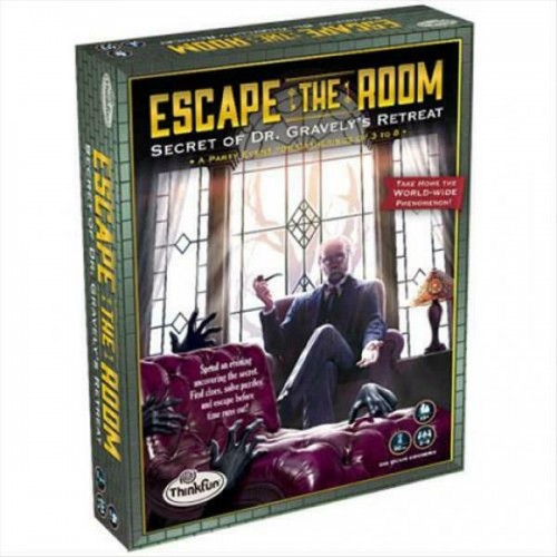 ThinkFun Παιχνίδι Λογικής Escape The Room Secret Of Dr Gravelys Retreat (007352)