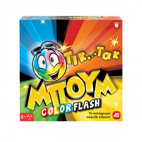 AS Επιτραπέζιο Παιχνίδι Τικ Τακ Μπουμ Color Flash(1040-24194)