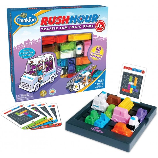 Επιτραπέζιο ThinkFun Παιχνίδι Λογικής Jr. Rush Hour® Jr.  (005041)