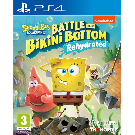 PS4 Spongebob SquarePants: Battle for Bikini Bottom - Rehydrated (051180) PS4 Spongebob SquarePants: Battle for Bikini Bottom - Rehydrated (051180)