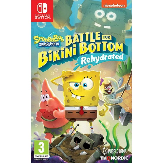 NSW Spongebob SquarePants: Battle for Bikini Bottom - Rehydrated (051182)