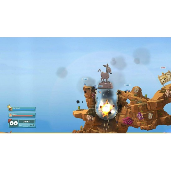PS4 Worms Battlegrounds + Worms WMD - Double Pack (052646) PS4 Worms Battlegrounds + Worms WMD - Double Pack (052646)