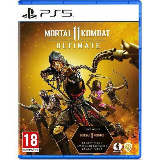 PS5 Mortal Kombat 11 - Ultimate Edition (Includes Kombat Pack 1 & 2 + Aftermath Expansion) (065026)
