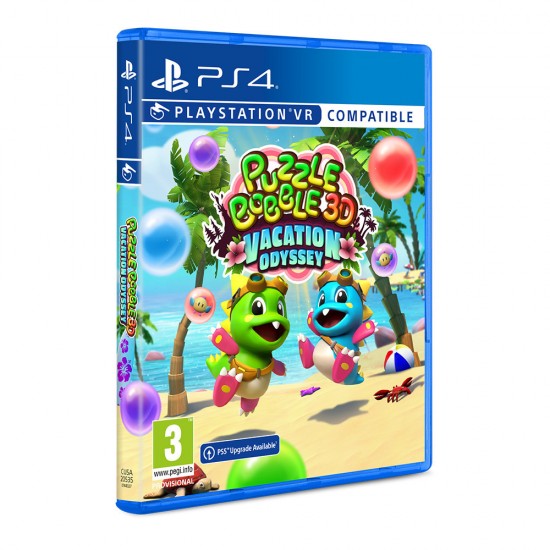 PS4 Puzzle Bobble 3D: Vacation Odyssey (PSVR Compatible) (078475) PS4 Puzzle Bobble 3D: Vacation Odyssey (PSVR Compatible) (078475)