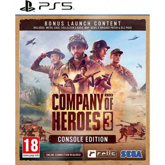 PS5 Company of Heroes 3 - Console Edition (Metal Case) (087566)