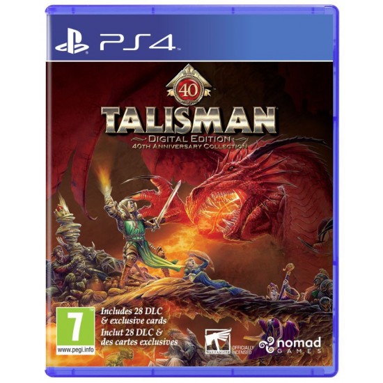 PS4 Talisman: Digital Edition - 40th Anniversary Collection (092670) PS4 Talisman: Digital Edition - 40th Anniversary Collection (092670)