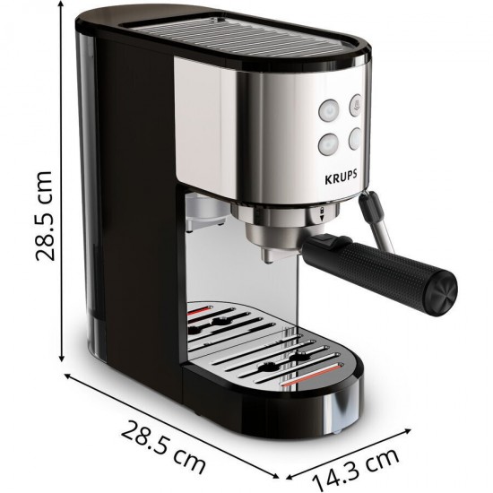 Krups Μηχανή Espresso 1,1L (XP441810)