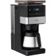 Krups Grind Aroma XL with Grinder Coffee Machine (black/stainless steel, Thermal Carafe) (KT8428)