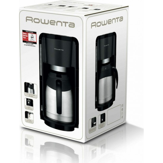 Rowenta Milano mit Insulated Carafe Coffee Machine (black) (CT3818)