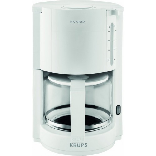 Krups ProAroma Coffee Machine (white) (F30901)