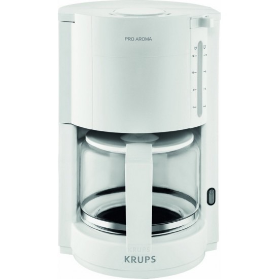 Krups ProAroma Coffee Machine (white) (F30901)