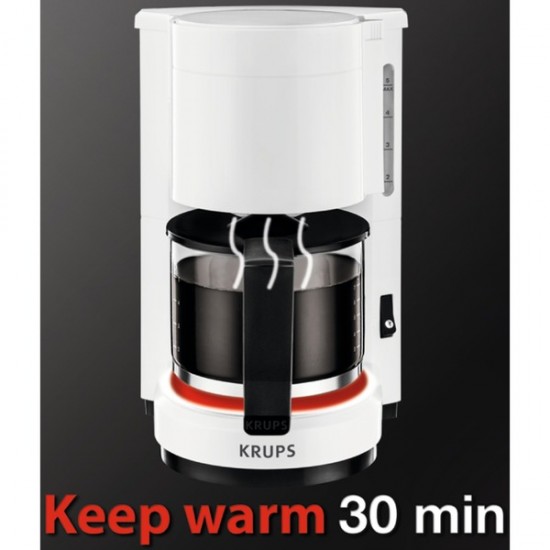 Krups AromaCafé 5 Coffee Machine (white) (F18301)