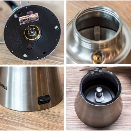 Rommelsbacher Elpresso deLuxe Coffee Machine (stainless steel) (EKO366/E)