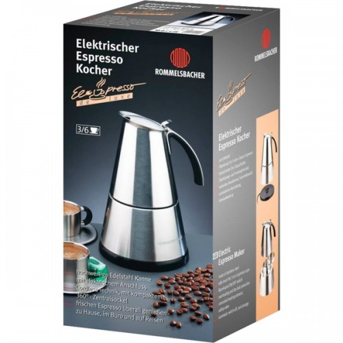 Rommelsbacher Elpresso mini Coffee Machine (stainless steel) (EKO364/E)