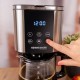 Rommelsbacher Sunny Coffee Machine (stainless steel/black, incl. Glass Carafe) (FKM 1000)