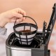 Rommelsbacher Sunny Coffee Machine (stainless steel/black, incl. Glass Carafe) (FKM 1000)