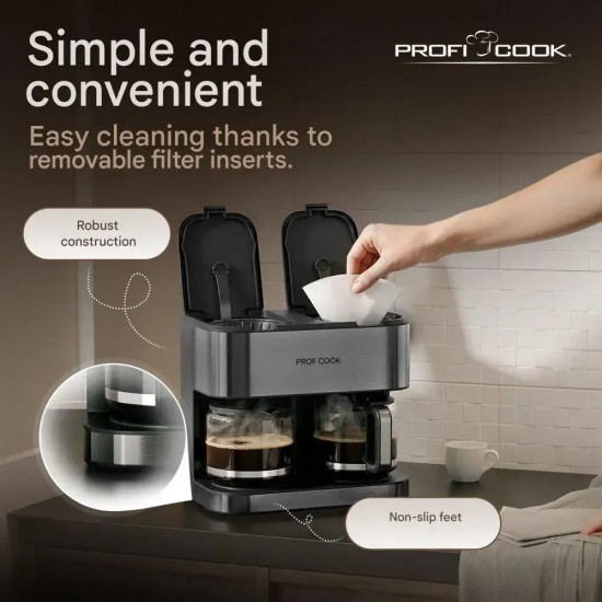 ProfiCook Καφετιέρα Φίλτρου (PC-KAD 1308)