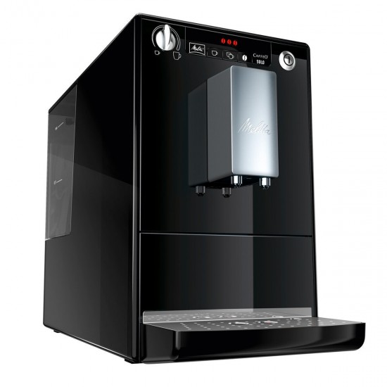 Melitta Caffeo Solo E950-201 (black (glossy)/silver) Coffee Machine (194346)