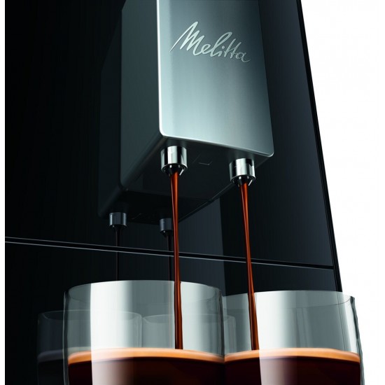 Melitta Caffeo Solo E950-201 (black (glossy)/silver) Coffee Machine (194346)