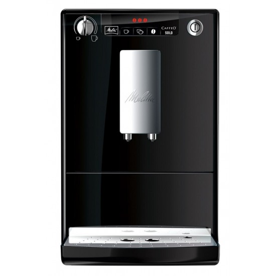 Melitta Caffeo Solo E950-201 (black (glossy)/silver) Coffee Machine (194346)